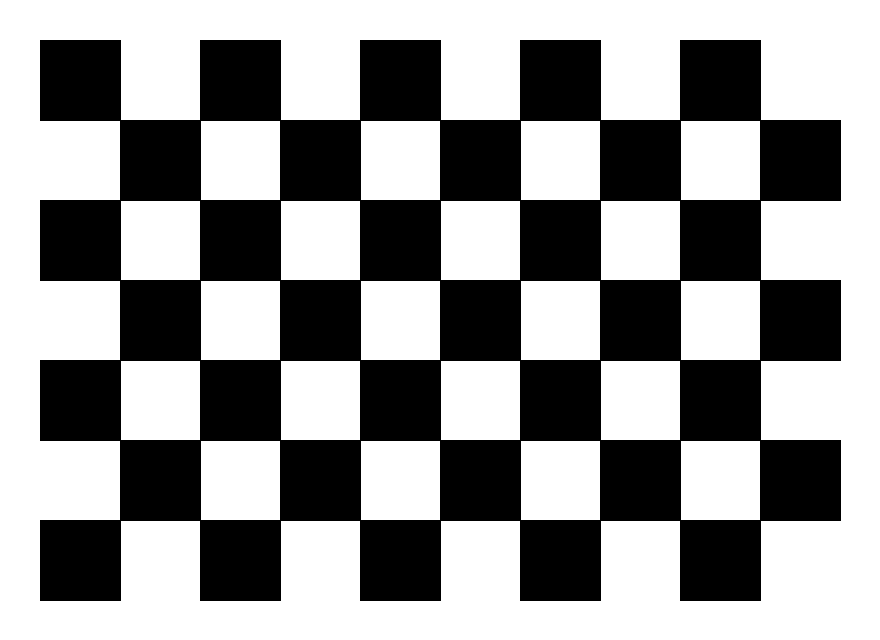 Checkerboard Pattern (9x6)