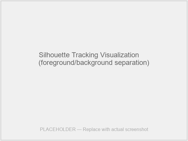 Silhouette Tracking Visualization