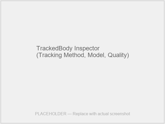 TrackedBody Inspector